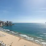 شقة Primera Linea Playa Levante Piso 21 Vistas Infinitas Al Mar Y Montana