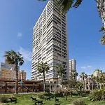 شقة Primera Linea Playa Levante Piso 21 Vistas Infinitas Al Mar Y Montana *
