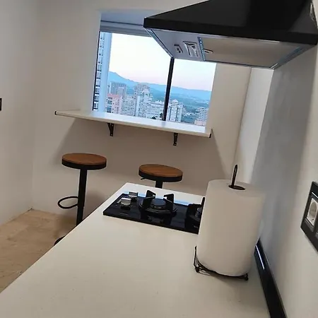 公寓 Primera Linea Playa Levante Piso 21 Vistas Infinitas Al Mar Y Montana