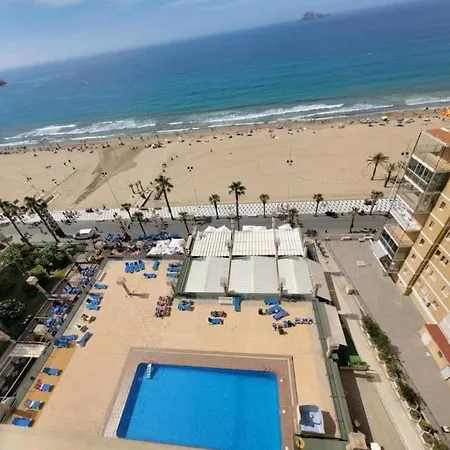 Primera Linea Playa Levante Piso 21 Vistas Infinitas Al Mar Y Montana 公寓