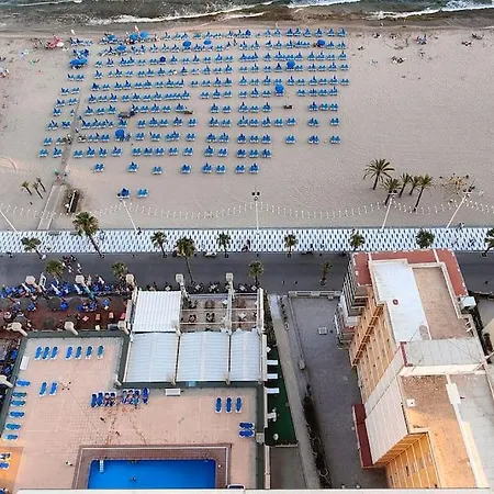 Primera Linea Playa Levante Piso 21 Vistas Infinitas Al Mar Y Montana * 貝尼多姆