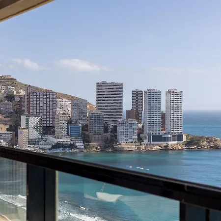 Primera Linea Playa Levante Piso 21 Vistas Infinitas Al Mar Y Montana Lejlighed Benidorm
