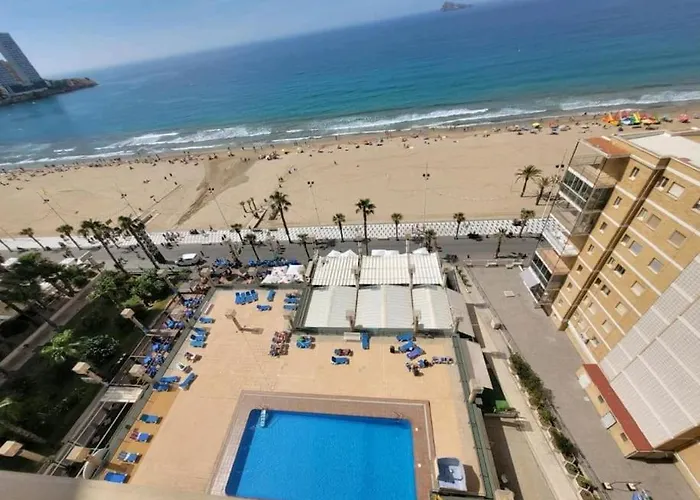 Primera Linea Playa Levante Piso 21 Vistas Infinitas Al Mar Y Montana Appartement