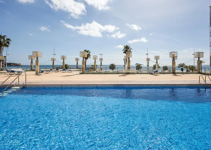 公寓 Primera Linea Playa Levante Piso 21 Vistas Infinitas Al Mar Y Montana